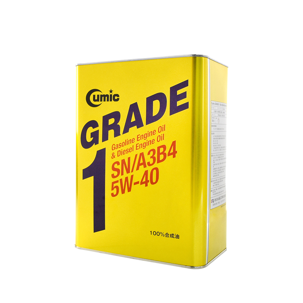 【Cumic】GRADE1 SN/A3B4 5W-40 4L