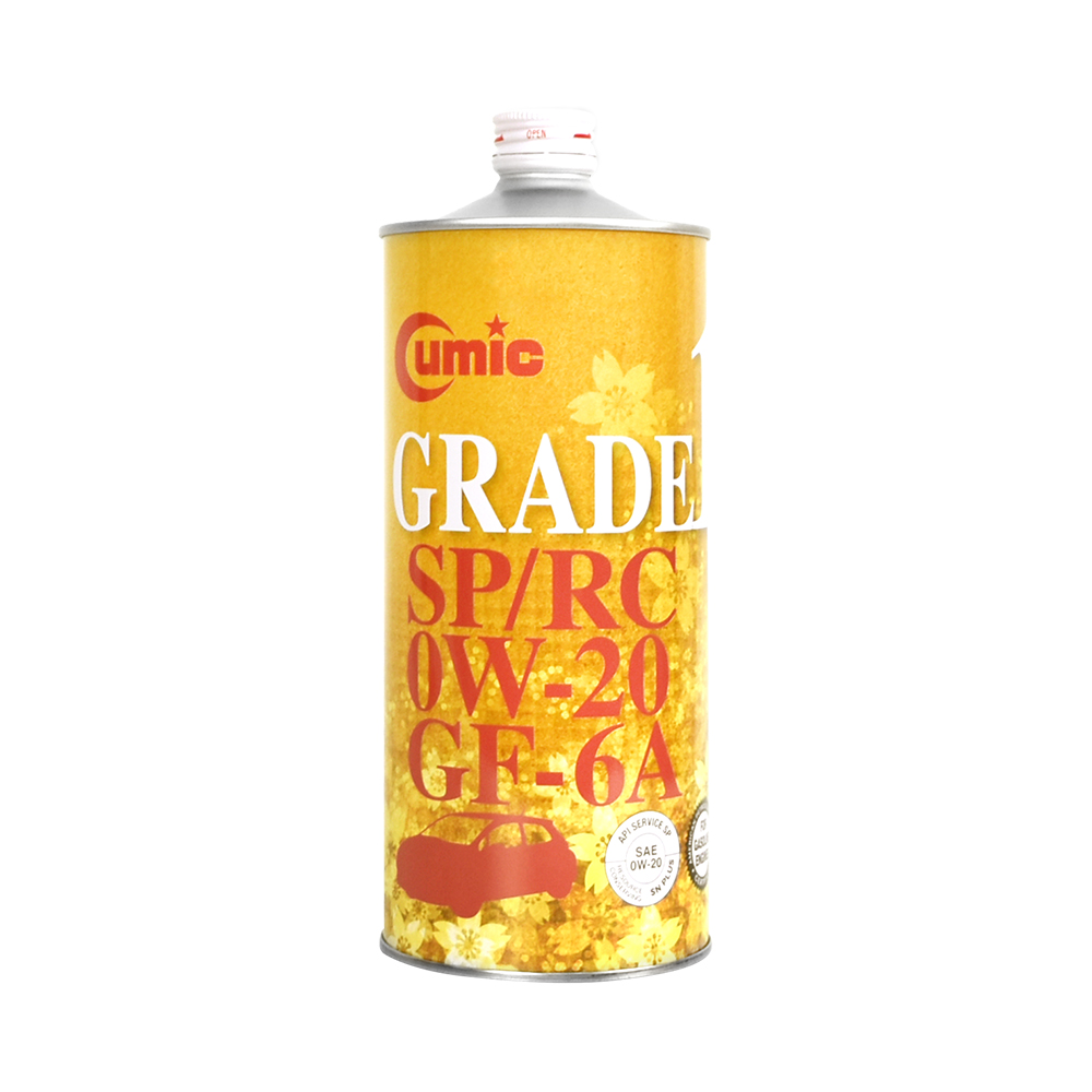 【Cumic】GRADE1 SP/RC 0W-20 GF-6A 100%合成油 1L