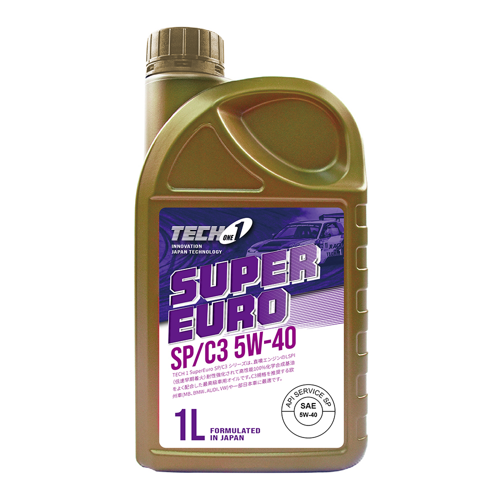 【TECH1】SuperEuro SP/C3 5W-40 長效型全合成潤滑油 1L