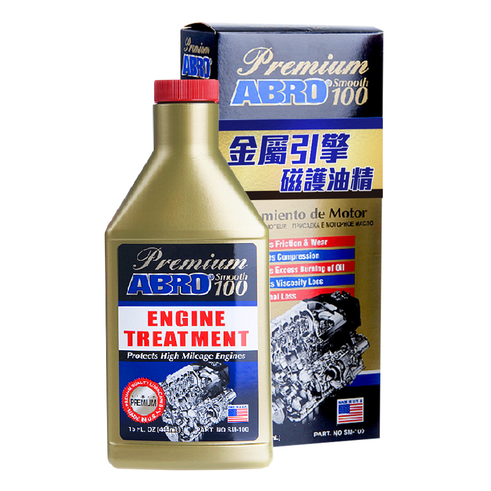 【ABRO】SM-100 引擎強化補缸油精 15OZ