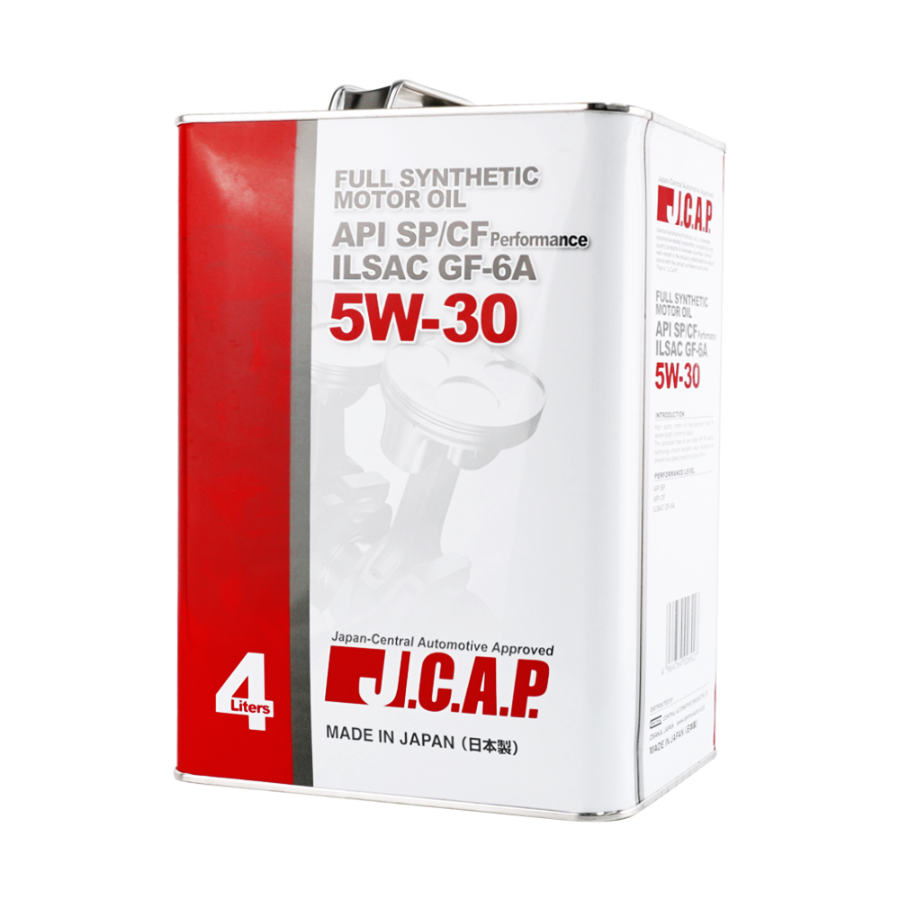 【J.C.A.P.】 SP/CF/GF-6A 5W-30 Performance 100%日本製全合成機油 4L
